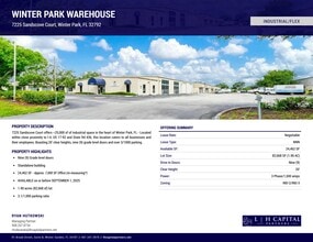 7225 Sandscove Ct, Winter Park, FL for lease Site Plan- Image 1 of 1
