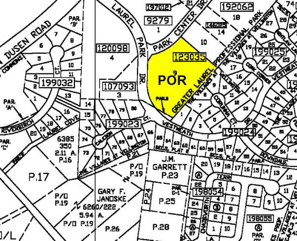 14203 Park Center Dr, Laurel, MD à louer - Plan cadastral - Image 2 de 4
