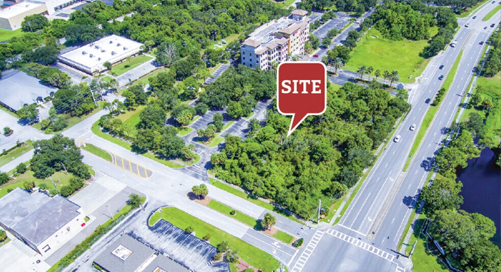 6905-6933 N. Wickham rd, Melbourne, FL à vendre - Photo du bâtiment - Image 2 de 4