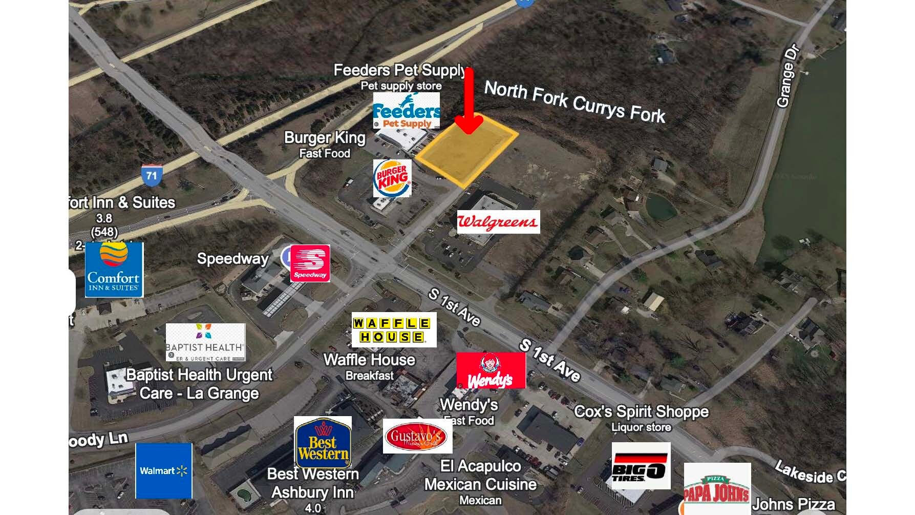 1805 Hwy 53, La Grange, KY à vendre Aérien- Image 1 de 3