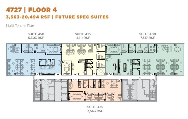 4727 Executive Dr, San Diego, CA à louer Plan d  tage- Image 1 de 1