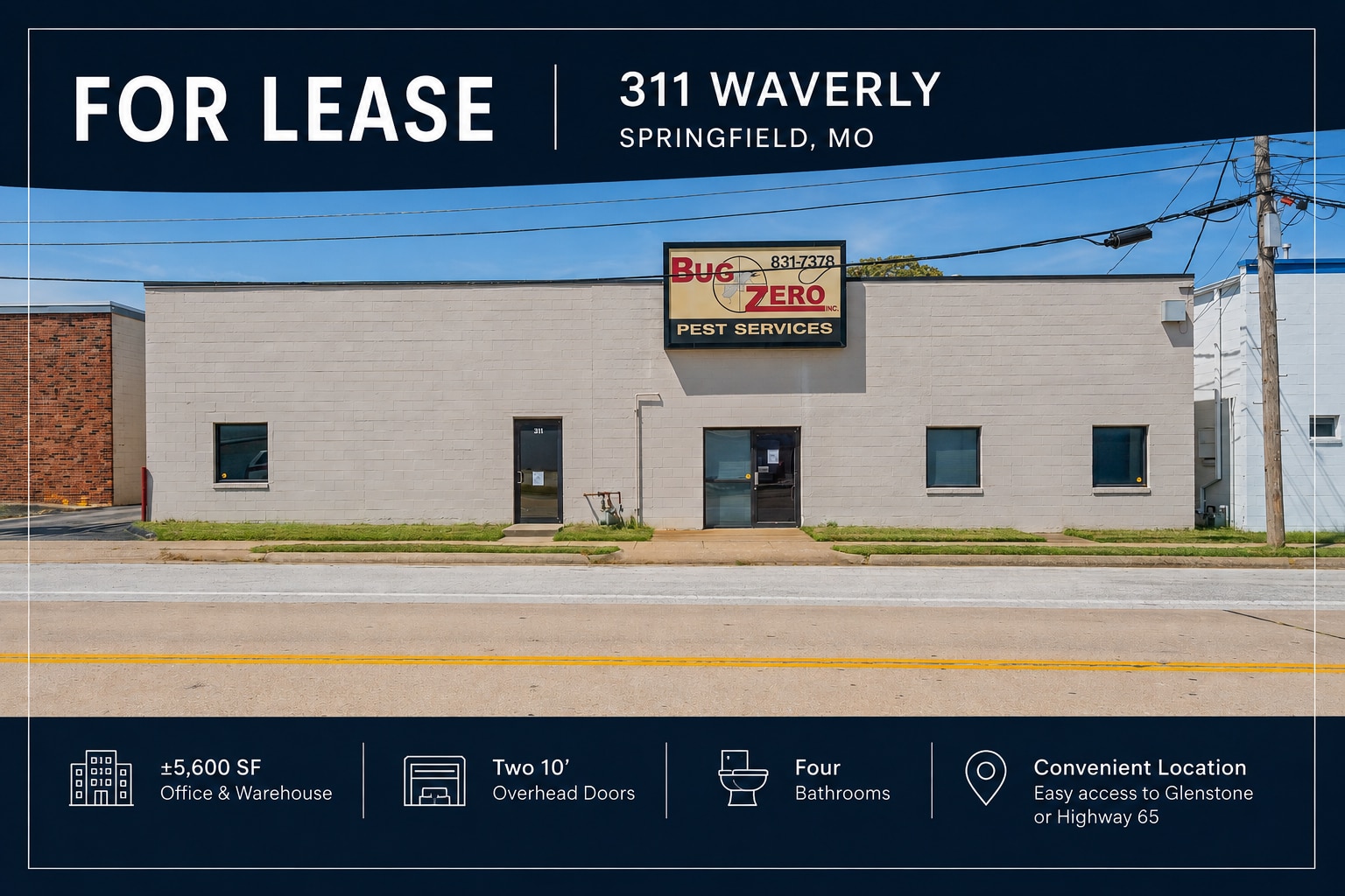 311 N Waverly Ave, Springfield, MO for lease Primary Photo- Image 1 of 64