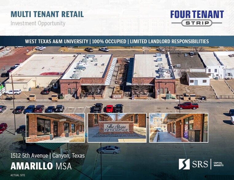 1512 5th Ave, Canyon, TX à vendre - Photo du bâtiment - Image 1 de 6