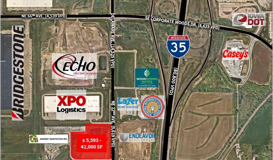 7002 SE Delaware Ave, Ankeny, IA for lease - Primary Photo - Image 1 of 1