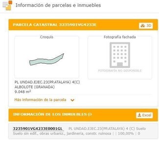Plus de détails pour Calle Guadiana, 1-1, Peligros - Terrain à vendre