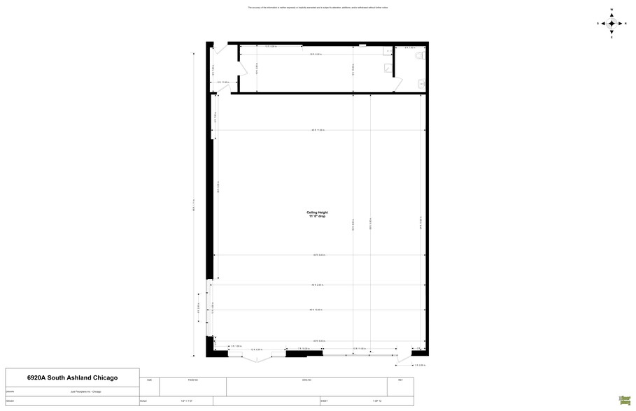 6900-6940 S Ashland Ave, Chicago, IL à louer - Plan de site - Image 2 de 7