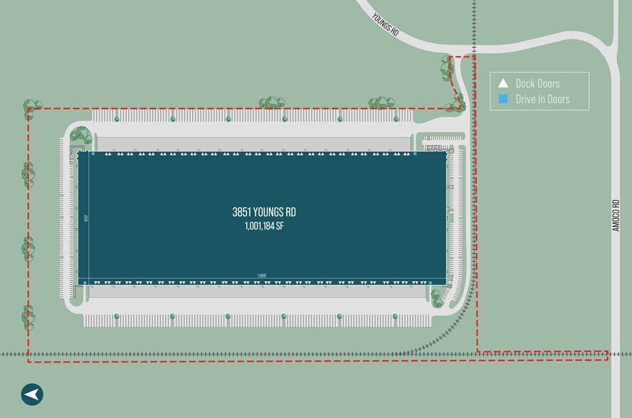 3851 Youngs Rd, Joliet, IL à louer - Plan de site - Image 3 de 3