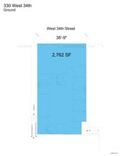 330 W 34th St, New York, NY for lease Site Plan- Image 1 of 5