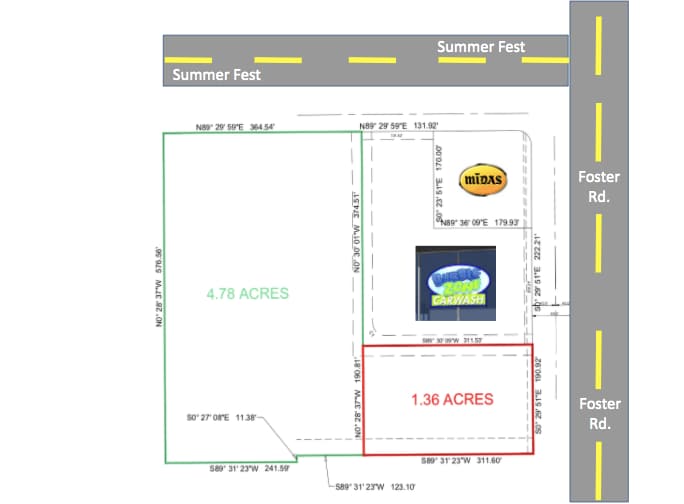Foster Rd And Summer Fest, San Antonio, TX for lease - Site Plan - Image 3 of 4