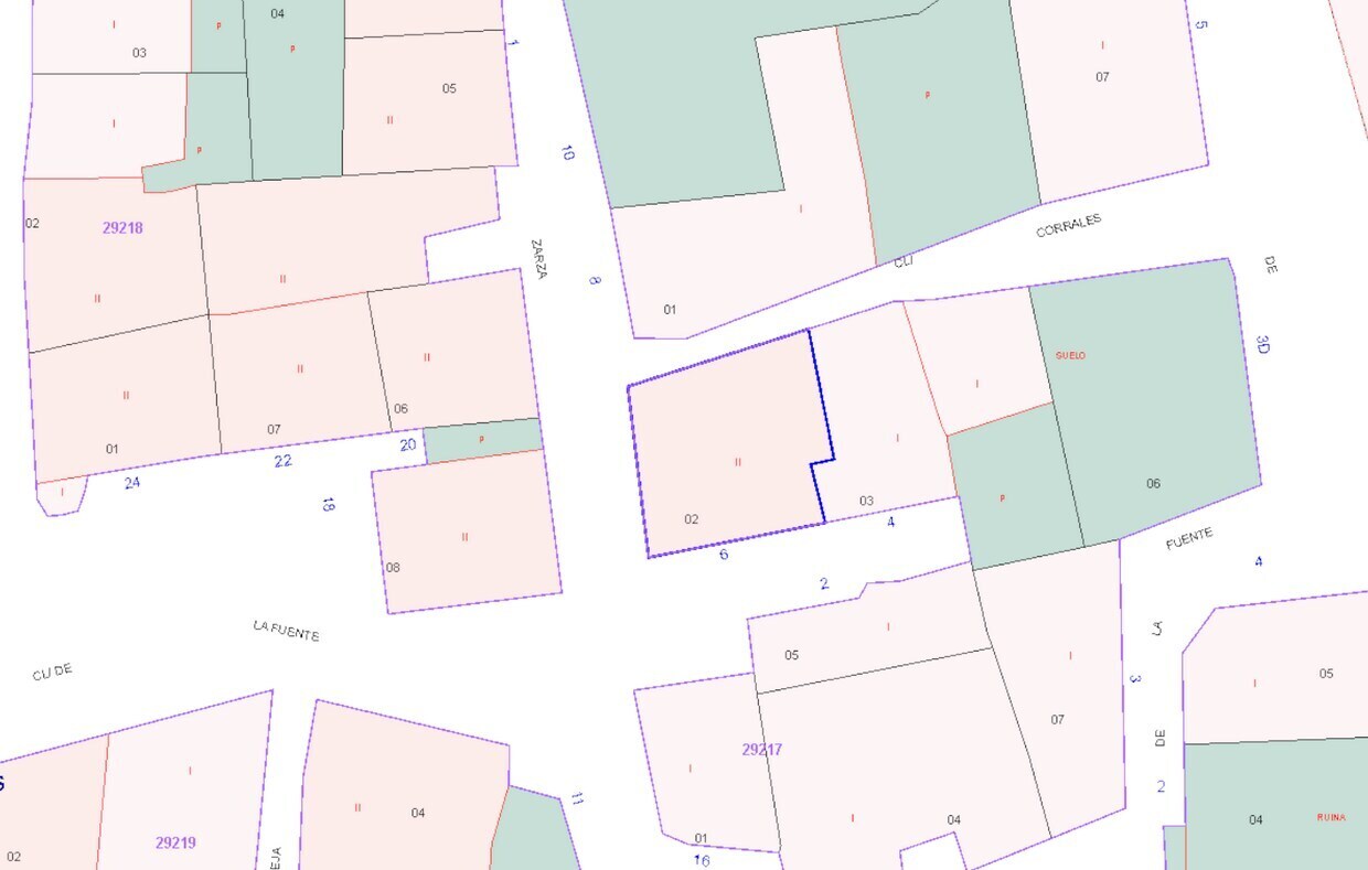 Land in San Esteban de los Patos, Ávila for sale Plat Map- Image 1 of 2