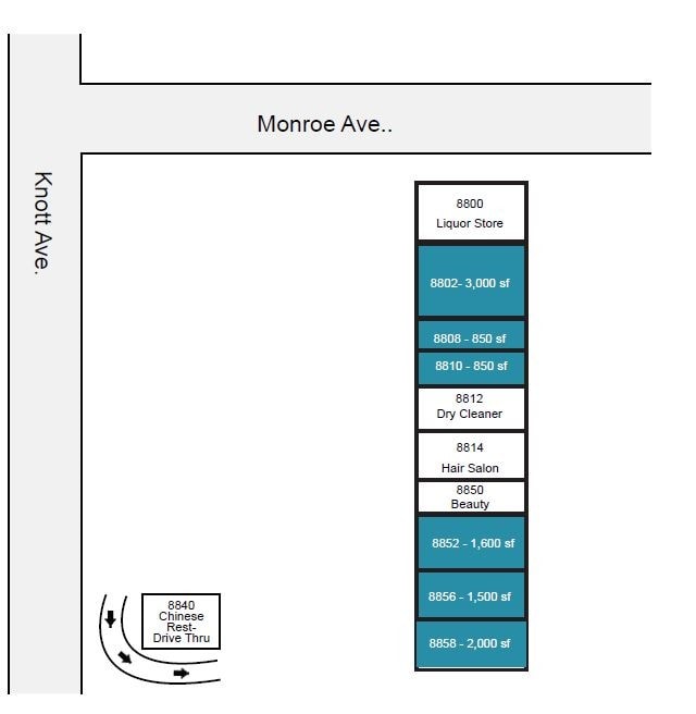 8800 Knott Ave, Buena Park, CA for lease Site Plan- Image 1 of 1