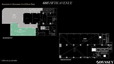 685 5th Ave, New York, NY for lease Floor Plan- Image 2 of 3