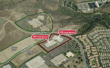 2380 Conejo Spectrum St, Thousand Oaks, CA - aerial  map view