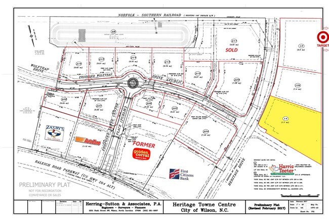 More details for TBD Heritage Dr, Wilson, NC - Land for Sale