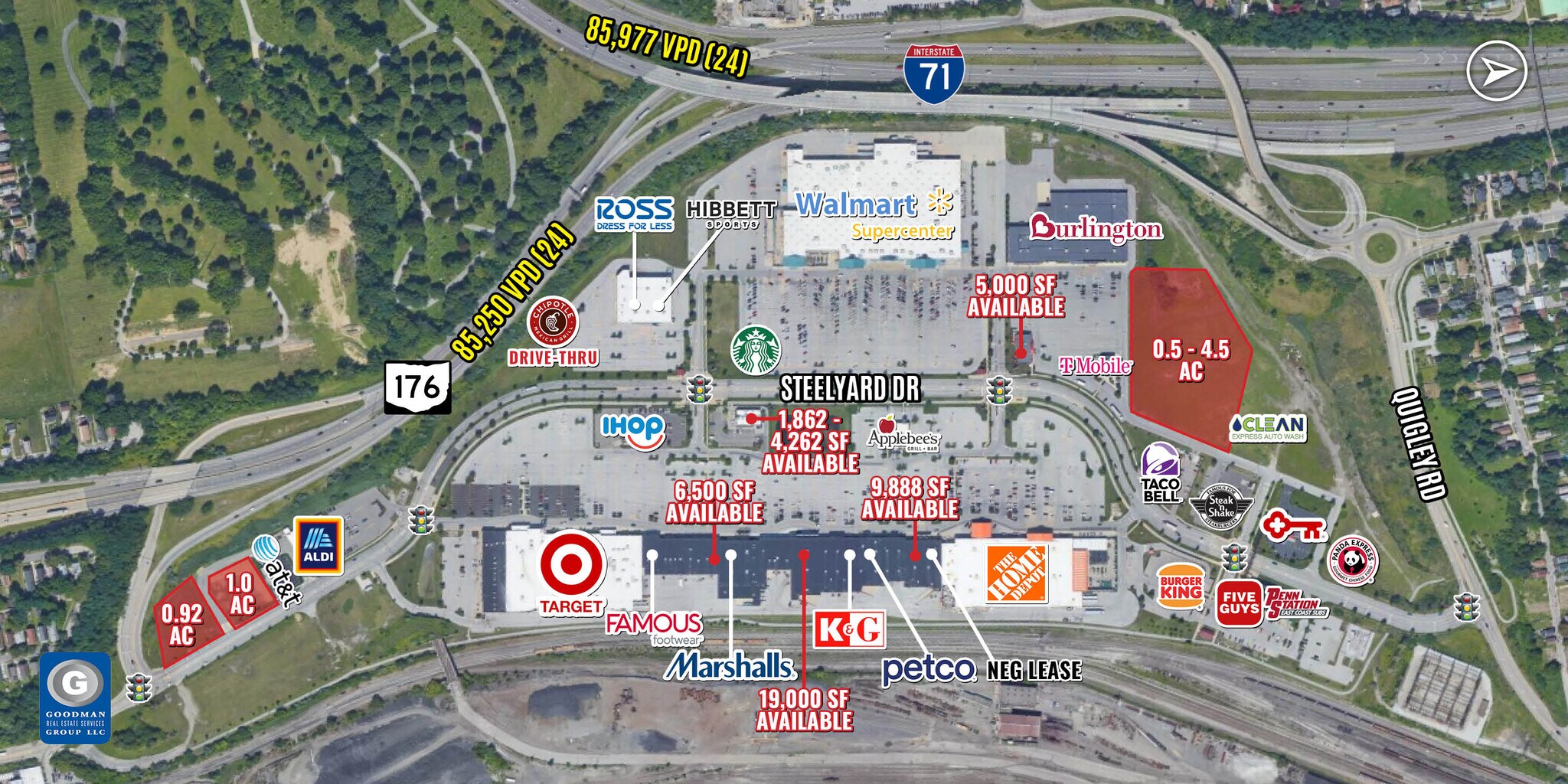3355-3535 Steelyard Dr, Cleveland, OH à louer Photo principale- Image 1 de 9