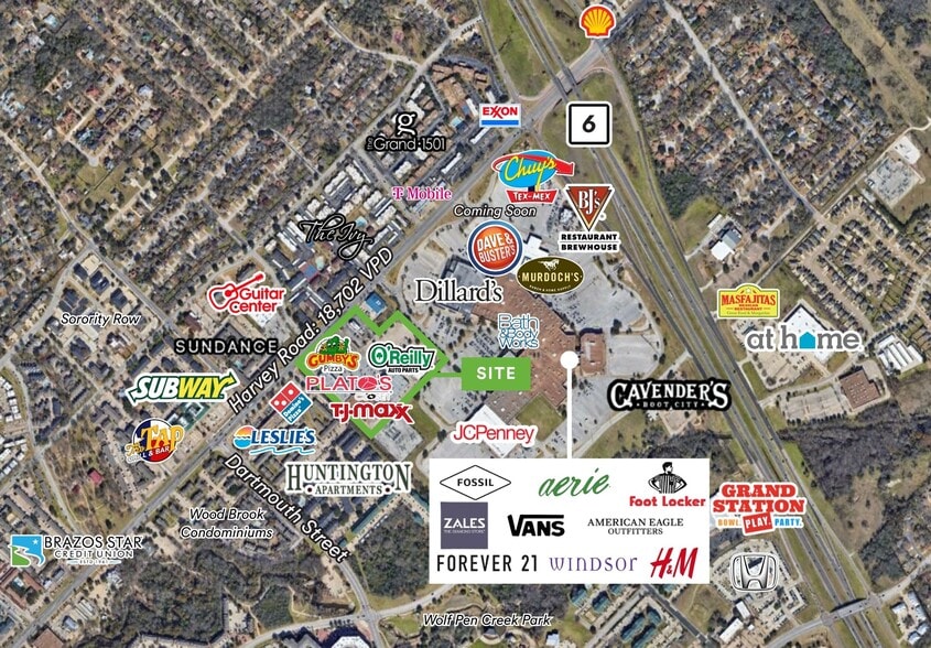 1100-1400 Harvey Rd, College Station, TX for lease - Building Photo - Image 2 of 6