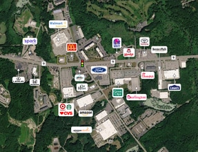 303 Turnpike Rd, Westborough, MA - Aerial  map view