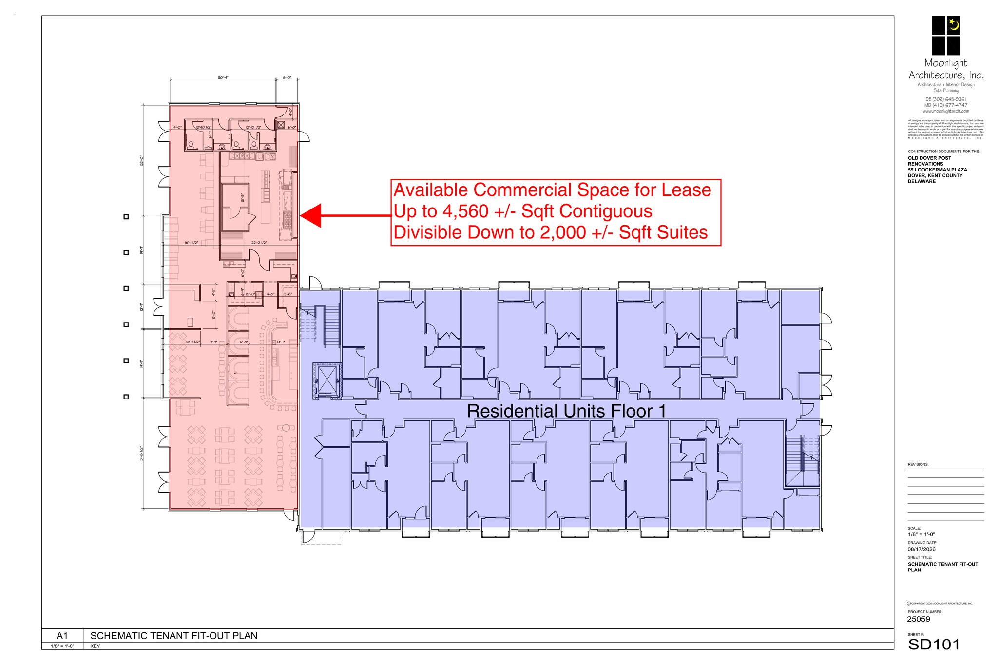 55 Loockerman Plz, Dover, DE à louer Plan de site- Image 1 de 7