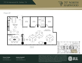 717 N Harwood St, Dallas, TX for lease Floor Plan- Image 1 of 2