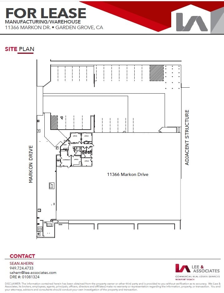 11366 Markon St, Garden Grove, CA à louer Plan d’étage- Image 1 de 1