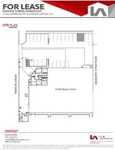 11366 Markon St, Garden Grove, CA à louer Plan d’étage- Image 1 de 1