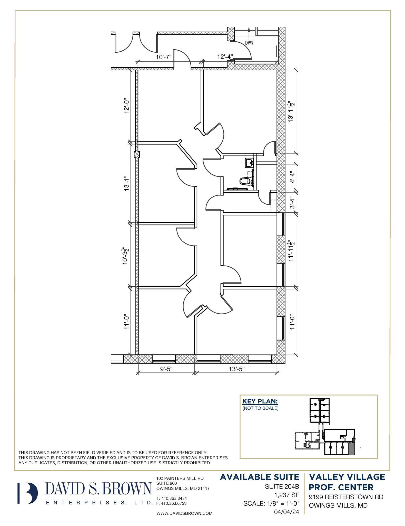 9199 Reisterstown Rd, Owings Mills, MD for lease Floor Plan- Image 1 of 1