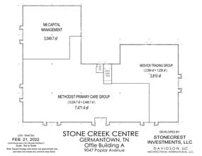 9091 Poplar Ave, Germantown, TN for lease Site Plan- Image 1 of 9