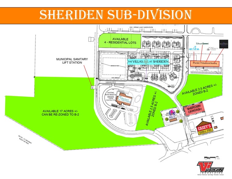 Sheriden Dr, Carey, OH à vendre - Plan de site - Image 2 de 4