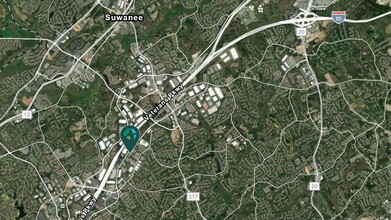 1000 Northbrook Pky, Suwanee, GA - Aérien  Vue de la carte