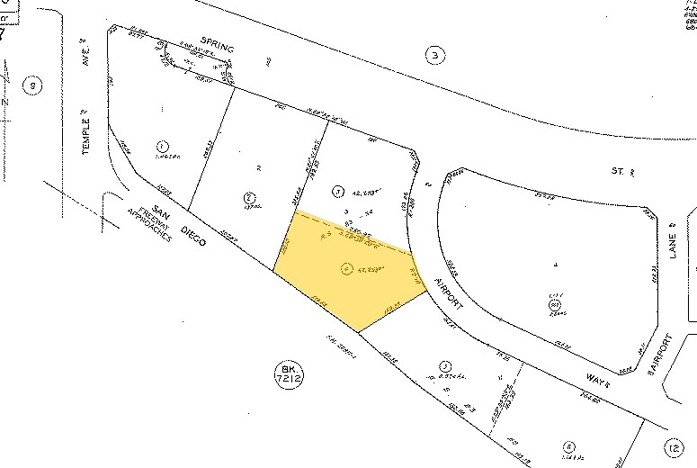 3060 Airport Way, Long Beach, CA à louer - Plan cadastral - Image 3 de 5