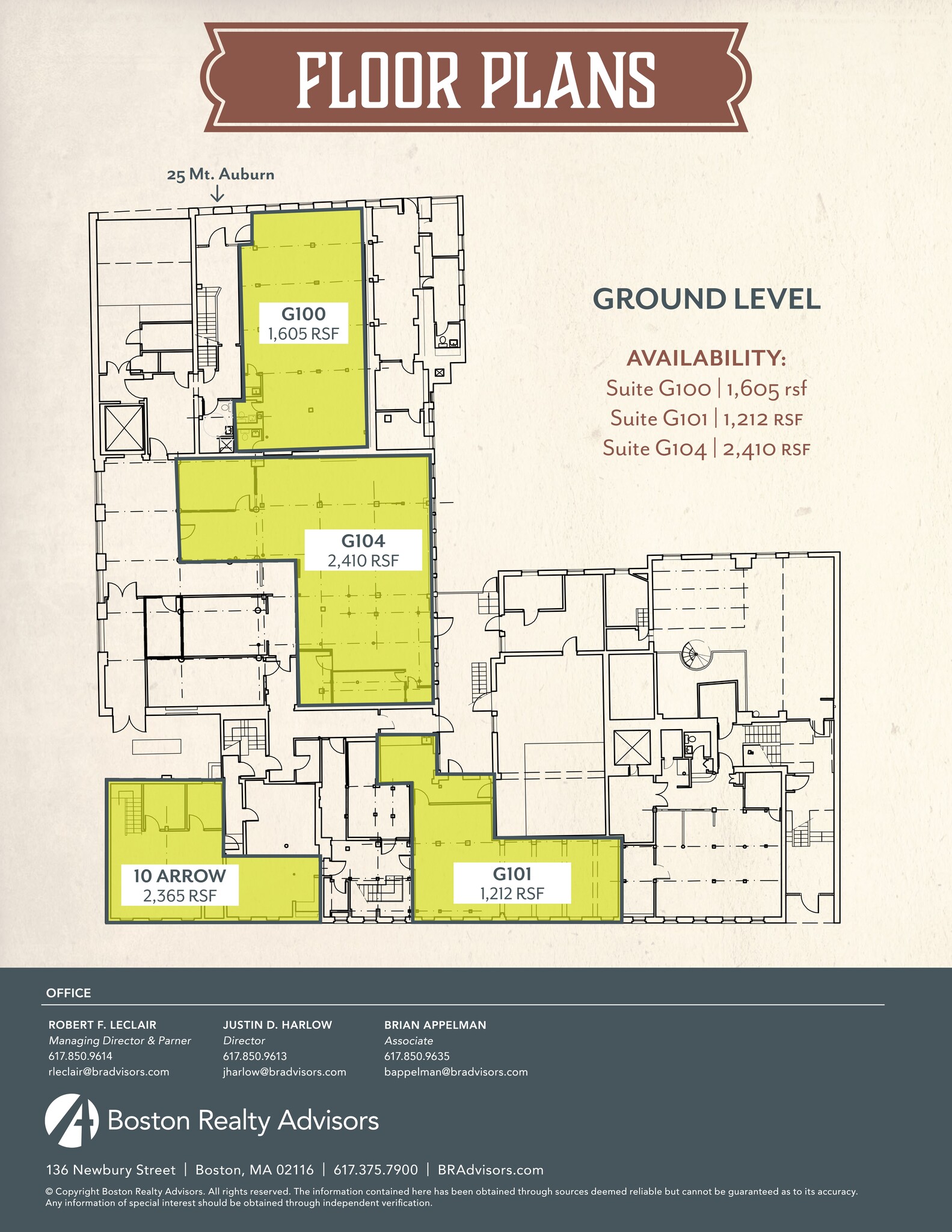 10-14 Arrow St, Cambridge, MA for lease Site Plan- Image 1 of 1