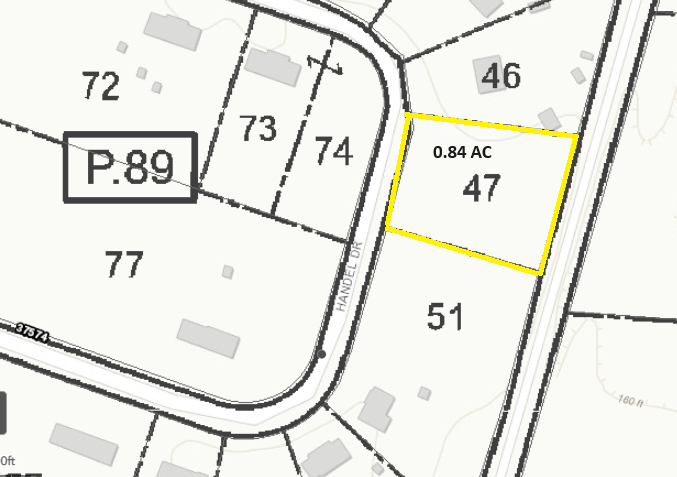 Handel Drive, Charlotte Hall, MD à vendre - Plan cadastral - Image 2 de 2