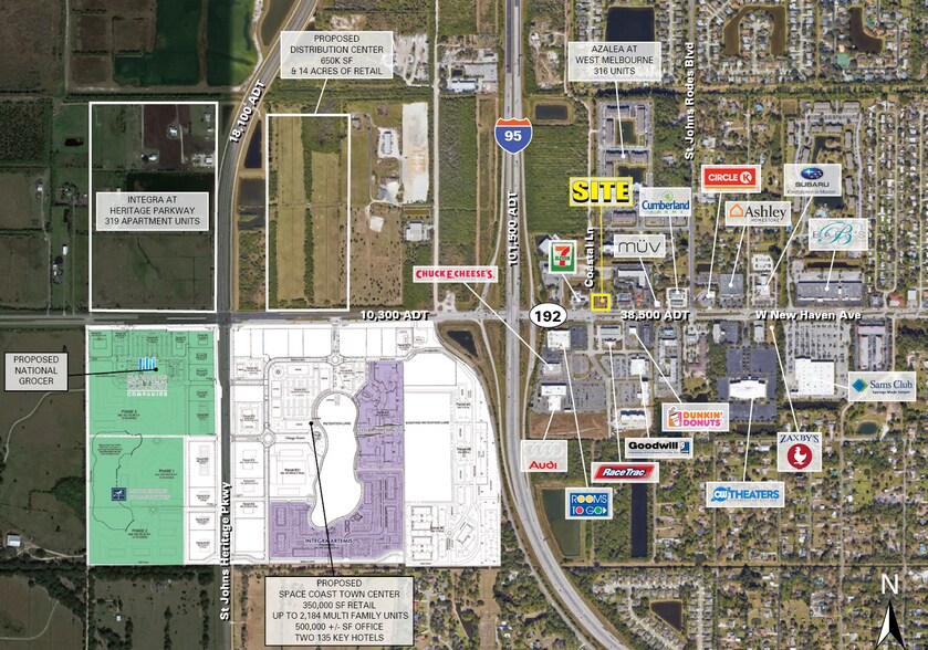 4530 W New Haven Ave, Melbourne, FL à louer - Photo du bâtiment - Image 3 de 5