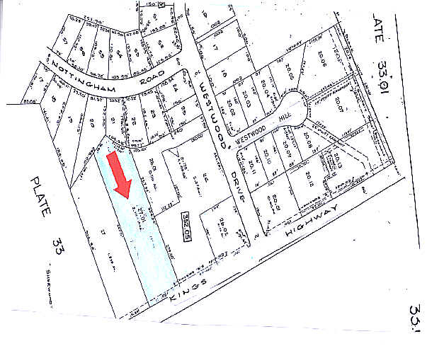 875 N Kings Hwy, Deptford Township, NJ for lease - Plat Map - Image 3 of 6