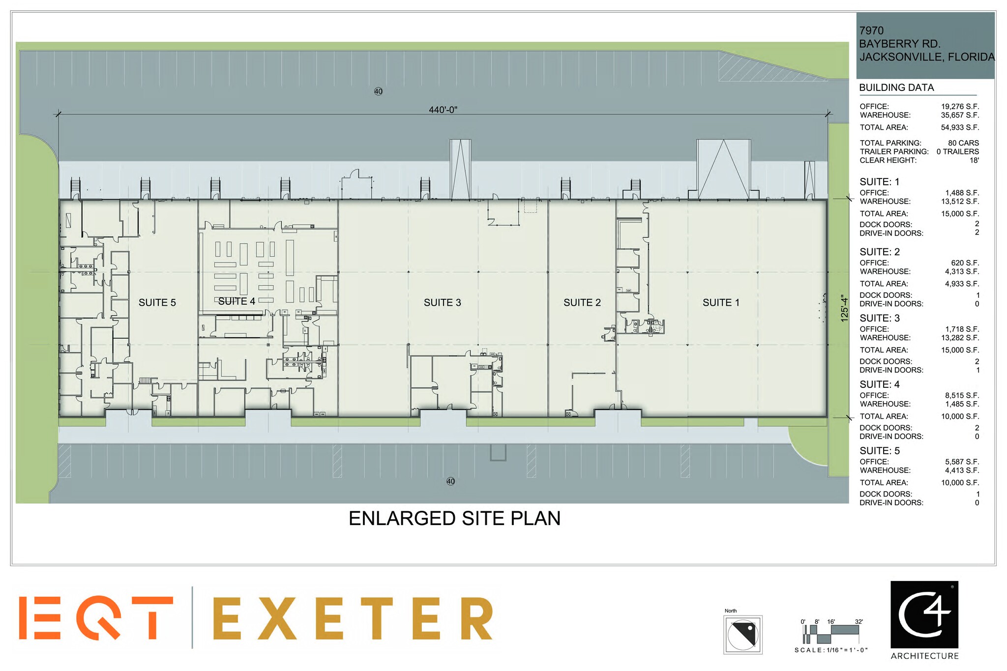 7970 Bayberry Rd, Jacksonville, FL à louer Plan de site- Image 1 de 10