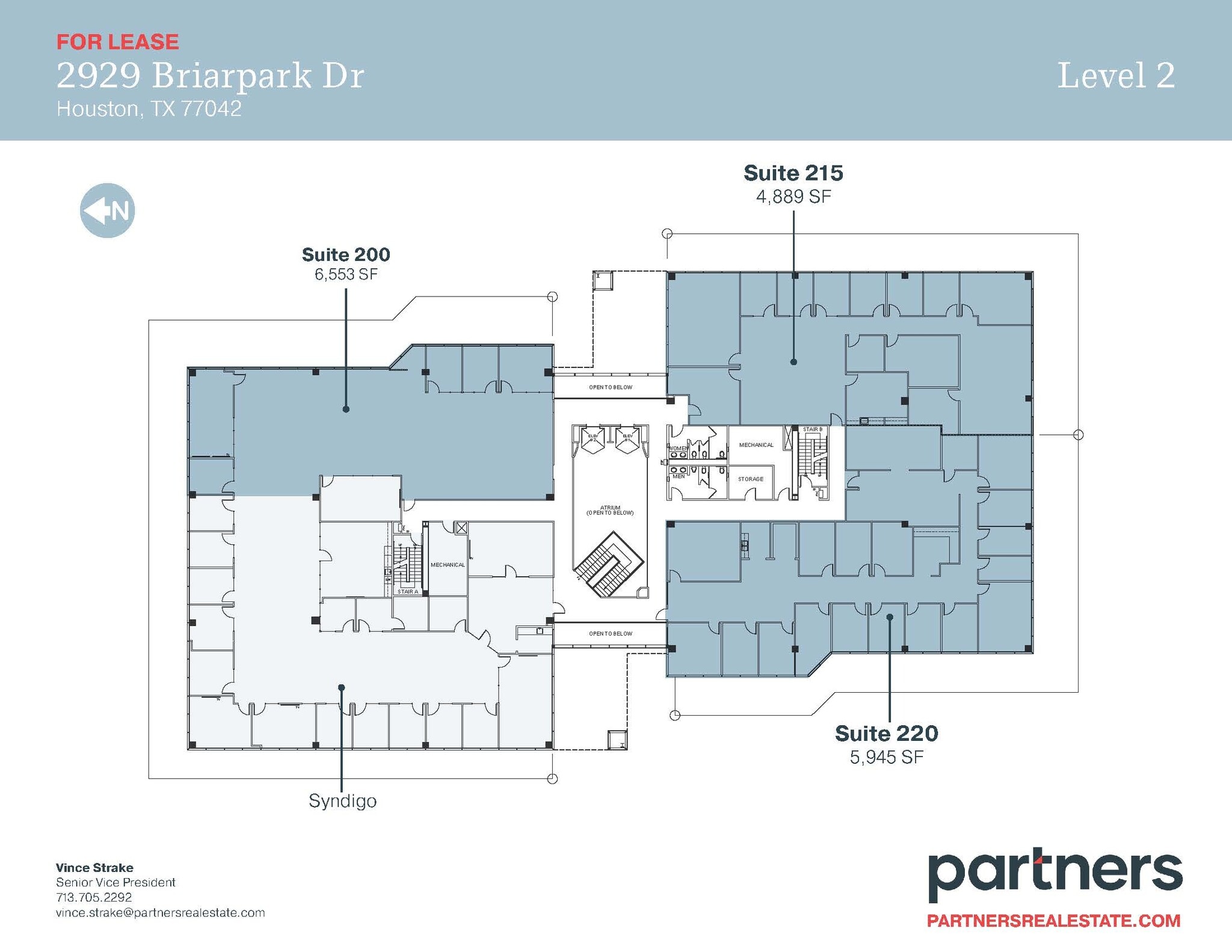 2929 Briarpark Dr, Houston, TX for lease Site Plan- Image 1 of 2