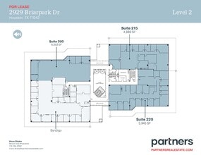 2929 Briarpark Dr, Houston, TX for lease Site Plan- Image 2 of 2