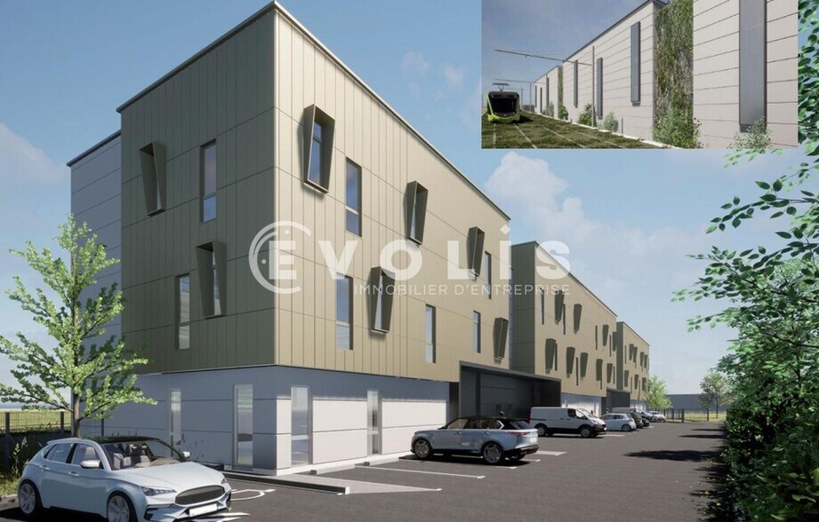 Local d'activités dans Grigny à vendre - Photo du bâtiment - Image 1 de 3