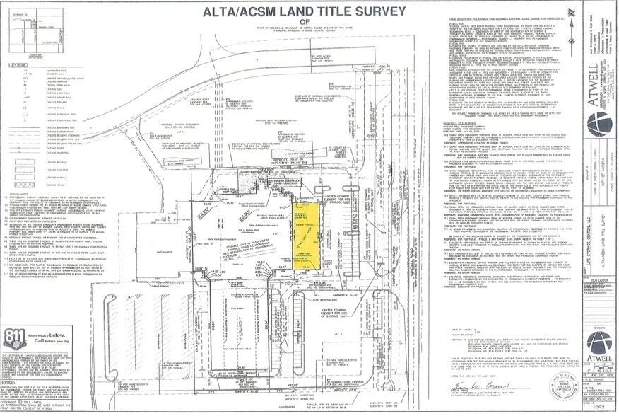1650-1674 N Randall Rd, Aurora, IL for lease - Plat Map - Image 3 of 3
