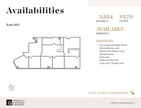 100 W Broadway, Glendale, CA for lease Floor Plan- Image 1 of 1