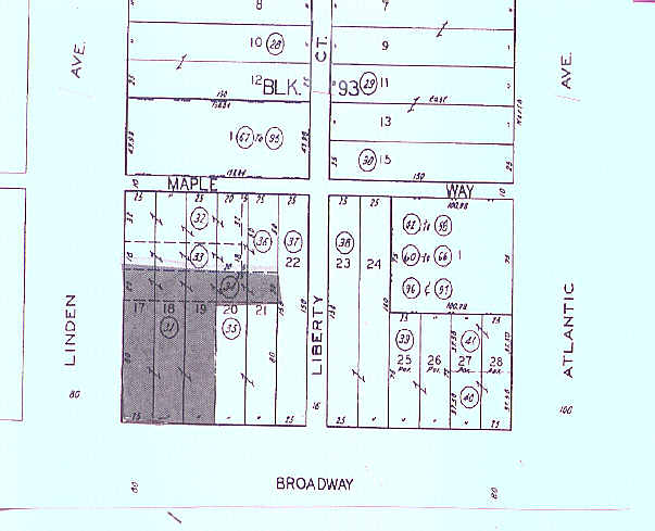 501-507 E Broadway, Long Beach, CA for lease - Plat Map - Image 3 of 3