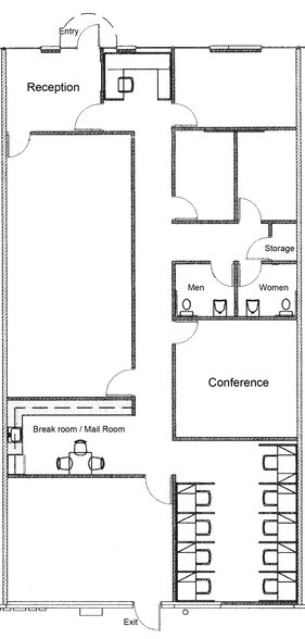 5700 SW 36th St, Oklahoma City, OK à louer - Plan d’étage - Image 3 de 5