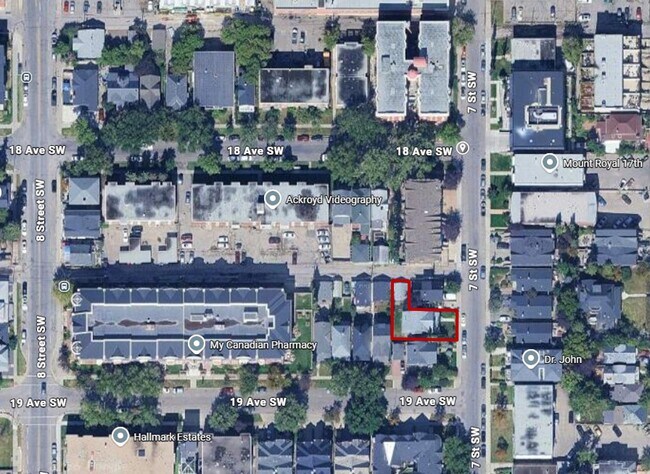 Plus de détails pour 1813 7 St SW, Calgary, AB - Terrain à vendre