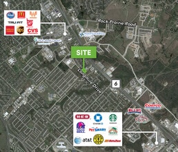 TBD Longmire Drive, College Station, TX - AÉRIEN  Vue de la carte - Image1