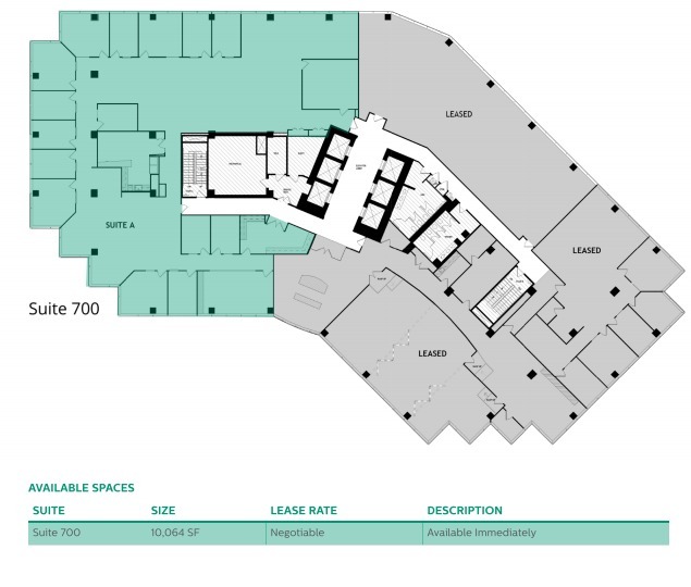 2111 Wilson Blvd, Arlington, VA à louer Plan d  tage- Image 1 de 1