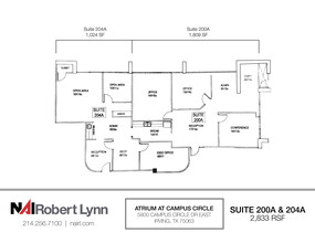 5800 Campus Circle Dr E, Irving, TX for lease Floor Plan- Image 2 of 2