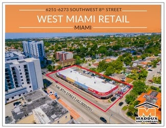 More details for 6251-6373 SW 8th St, West Miami, FL - Retail for Lease