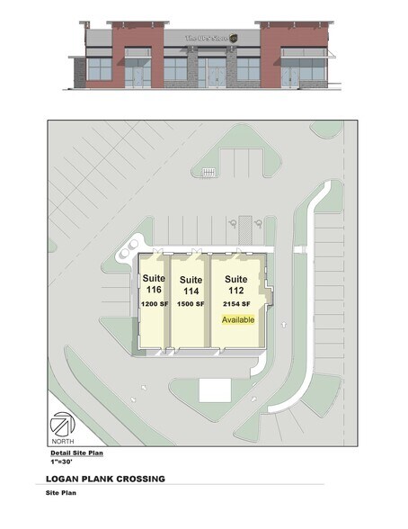 1002 Logan Blvd, Altoona, PA à louer - Plan d’étage - Image 1 de 8