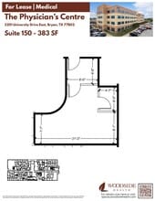 3201 University Dr E, Bryan, TX à louer Plan d’étage- Image 1 de 1