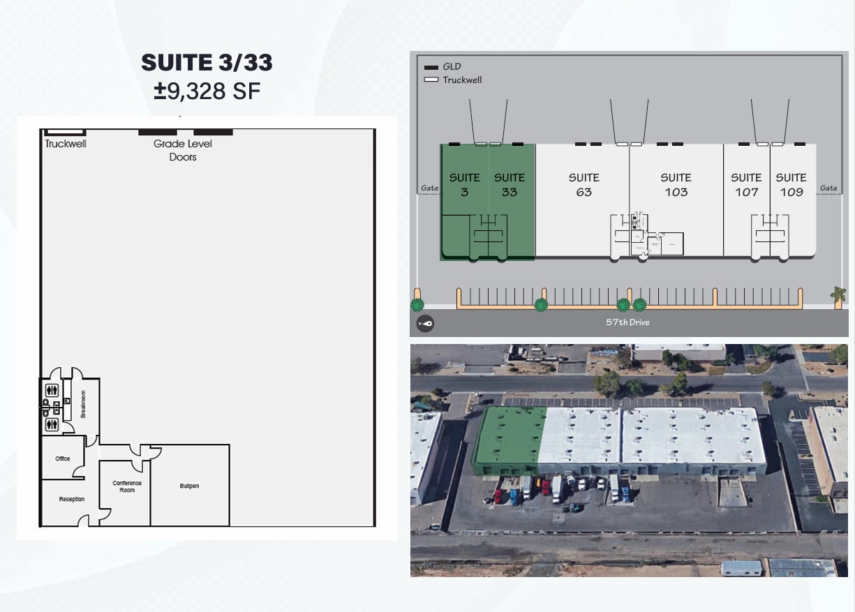 101-109 S 57th Dr, Phoenix, AZ for lease Floor Plan- Image 1 of 1